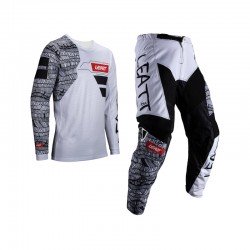 ZESTAW OFFROADOWY (BLUZA I SPODNIE) LEATT RIDE KIT 3.5 WHITE M/US32/EU50