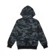 BLUZA Z KAPTUREM NA ZAMEK FOX JUNIOR FOX HEAD BLACK CAMO YS