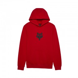 BLUZA Z KAPTUREM FOX HEAD FLEECE PO FLAME RED S