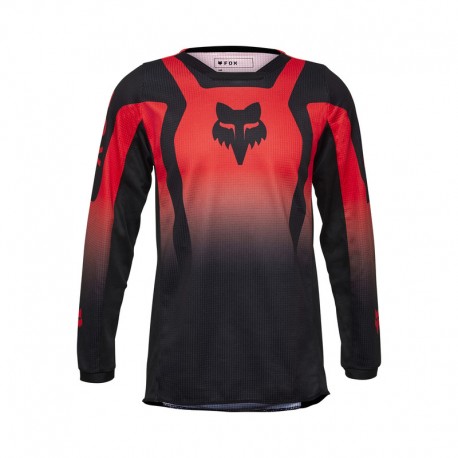 BLUZA FOX JUNIOR 180 LEAN FLUORESCENT RED YS