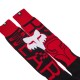 SKARPETY FOX JUNIOR 180 RACE SPEC SOCKFLUORESCENT RED YS