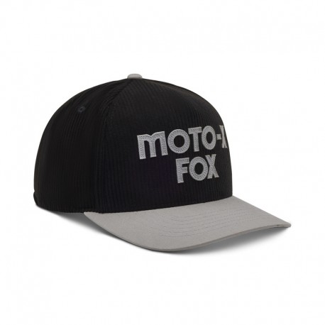 CZAPKA Z DASZKIEM FOX MOTO-X CORDUROY BLACK OS