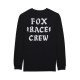 KOSZULKA Z DŁUGIM RĘKAWEM FOX RACE CREW PREM TEE BLACK S