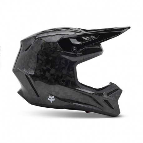 KASK FOX V3 RS CARBON SOLID BLACK S