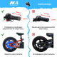 NAI e-KID 12 PRO ABS ELEKTRYCZNY MOTOCYKL DLA DZIECI 12"