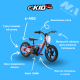 NAI e-KID 12 PRO ABS children's motorcycle, 12" wheels