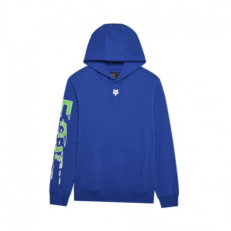 BLUZA Z KAPTUREM FOX EMOTION BLAST FLEECE PO BLUE XL