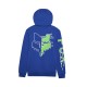 BLUZA Z KAPTUREM FOX EMOTION BLAST FLEECE PO BLUE XL