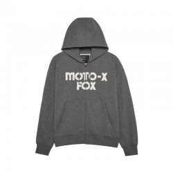 BLUZA Z KAPTUREM FOX MOTO-X OVERSIZED FLC ZIP HEATHER GRAPHITE M