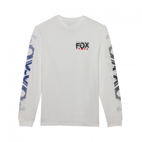 KOSZULKA Z DŁUGIM RĘKAWEM FOX ENERGY PREM TEE OPTIC WHITE M