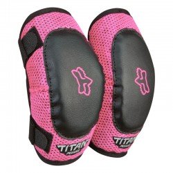 OCHRANIACZ FOX KIDS PEEWEE TITAN ELBOW GRD S/M BLACK/PINK OS