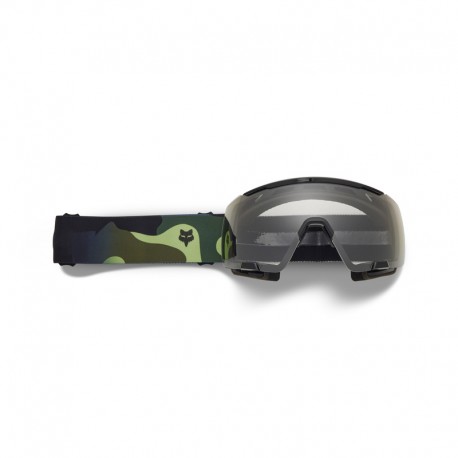 GOGLE FOX PURE VUE BLACK/CLEAR GREEN CAMO OS