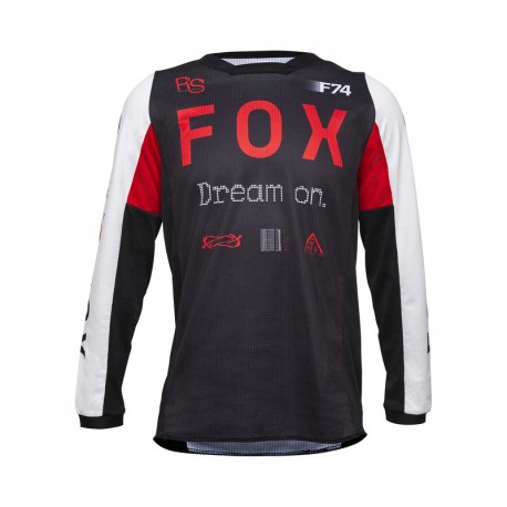 BLUZA FOX JUNIOR 180 RACE SPEC FLUORESCENT RED YS