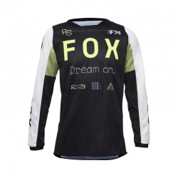 BLUZA FOX JUNIOR 180 RACE SPEC PALE GREEN YS