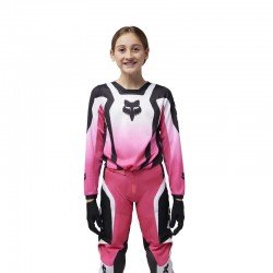 SPODNIE FOX JUNIOR GIRLS 180 LEAN BLACK/PINK 22