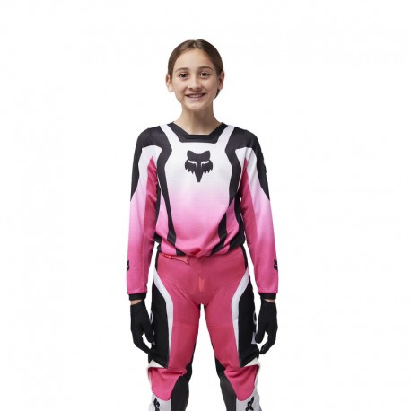 SPODNIE FOX JUNIOR GIRLS 180 LEAN BLACK/PINK 22