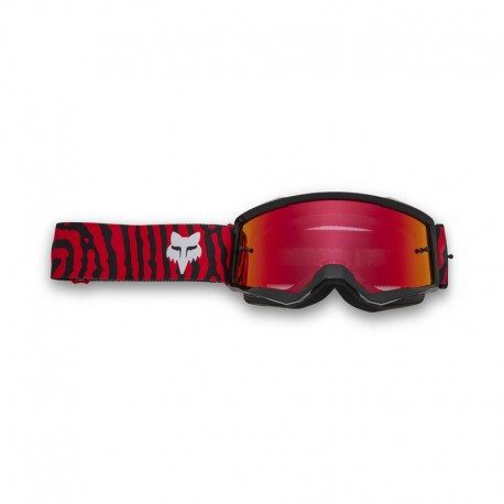 GOGLE FOX JUNIOR MAIN IMPRESN GGL-SPARKFLUORESCENT RED OS