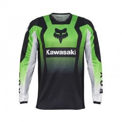 BLUZA FOX 180 KAWASAKI FLUORESCENT GREEN XXL