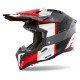 KASK AIROH AVIATOR 3 MONARCH GREY RED MATT XS