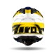 KASK AIROH AVIATOR 3 MONARCH BLUE YELLOW GLOSS XS