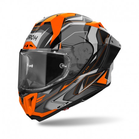 KASK AIROH GP800 MUST ORANGE GLOSS XL