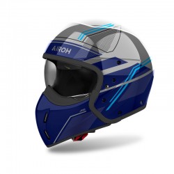 KASK AIROH J110 SLIM BLUE GLOSS XXL