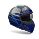 KASK AIROH J110 SLIM BLUE GLOSS XXL