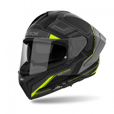 KASK AIROH MATRYX ROCKET YELLOW MATT XXL