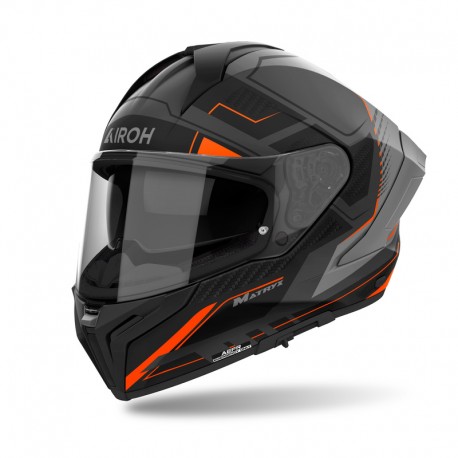 KASK AIROH MATRYX ROCKET ORANGE MATT XXL