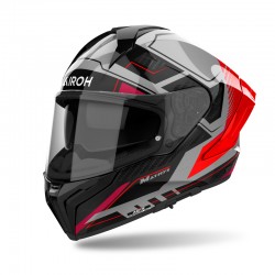 KASK AIROH MATRYX ROCKET RED GLOSS XXL