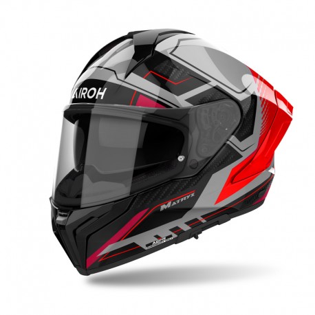 KASK AIROH MATRYX ROCKET RED GLOSS XXL