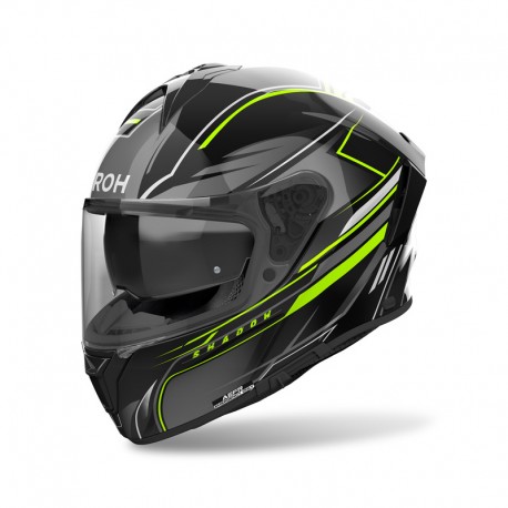 KASK AIROH SPARK 2 SHADOW YELLOW GLOSS XXL