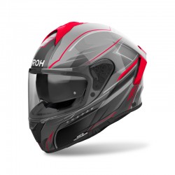 KASK AIROH SPARK 2 SHADOW RED GLOSS XXL