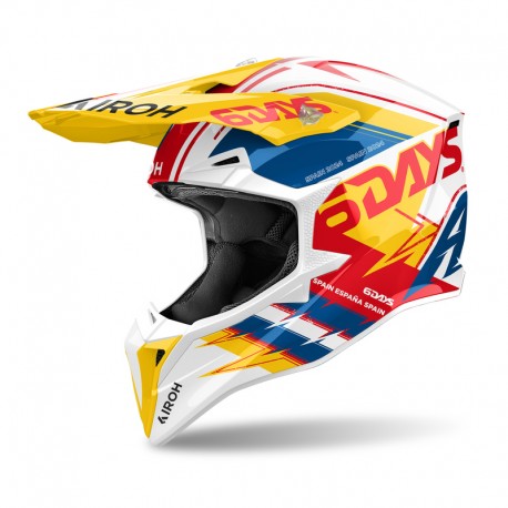 KASK AIROH WRAAAP 6DAYS SPAIN 2024 GLOSS XXS