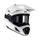 KASK Z GOGLAMI LEATT KIT ADV 8.5 V25 WHITE (57-58CM) M