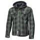 KOSZULA MOTOCYKLOWA HELD LUMBERJACK II BLACK/GREEN L