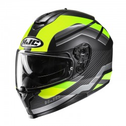 KASK HJC C70N BELIS BLACK/GREEN XS