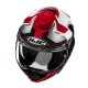 KASK HJC F100 BIOS RED/BLACK XS