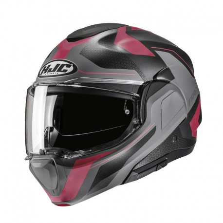 KASK HJC F100 BIOS PINK/GREY XS