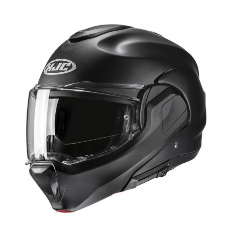 KASK HJC F100 SOLID SEMI FLAT BLACK XS