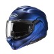 KASK HJC F100 SOLID SEMI FLAT METALLIC BLUE XS