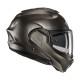 KASK HJC F100 SOLID SEMI FLAT TITANIUM XS