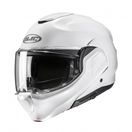 KASK HJC F100 SOLID PEARL WHITE XS