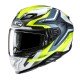 KASK HJC F71 FES YELLOW/BLUE XS