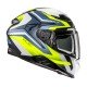 KASK HJC F71 FES YELLOW/BLUE XS