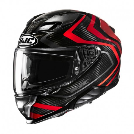 KASK HJC F71 CARBON NEVIO BLACK/RED XS