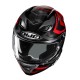 KASK HJC F71 CARBON NEVIO BLACK/RED XS