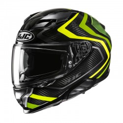 KASK HJC F71 CARBON NEVIO BLACK/GREEN XS