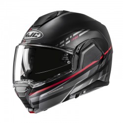 KASK HJC I100 SYSMA BLACK/RED XS