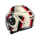 KASK HJC I40N VELU BEIGE/RED XS